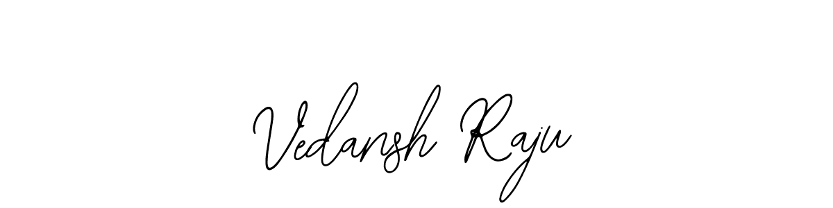 Similarly Bearetta-2O07w is the best handwritten signature design. Signature creator online .You can use it as an online autograph creator for name Vedansh Raju. Vedansh Raju signature style 12 images and pictures png