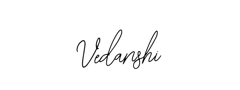 How to make Vedanshi signature? Bearetta-2O07w is a professional autograph style. Create handwritten signature for Vedanshi name. Vedanshi signature style 12 images and pictures png