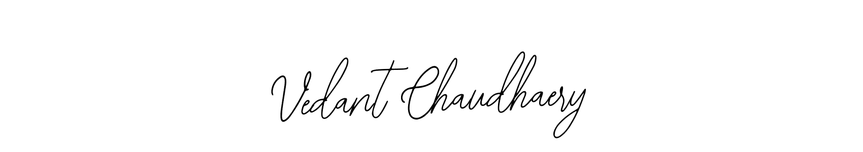 Make a beautiful signature design for name Vedant Chaudhaery. Use this online signature maker to create a handwritten signature for free. Vedant Chaudhaery signature style 12 images and pictures png