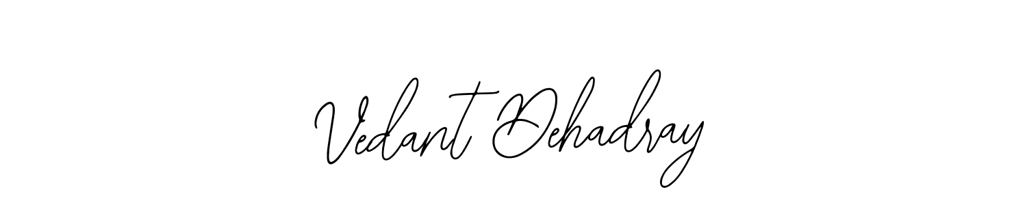 How to make Vedant Dehadray signature? Bearetta-2O07w is a professional autograph style. Create handwritten signature for Vedant Dehadray name. Vedant Dehadray signature style 12 images and pictures png