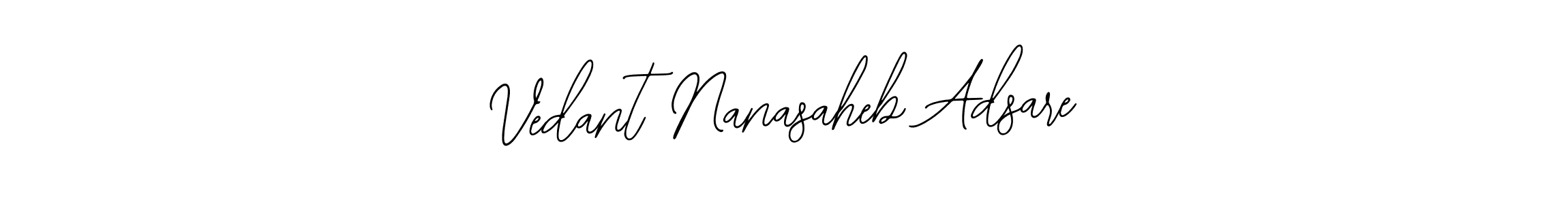Also You can easily find your signature by using the search form. We will create Vedant Nanasaheb Adsare name handwritten signature images for you free of cost using Bearetta-2O07w sign style. Vedant Nanasaheb Adsare signature style 12 images and pictures png