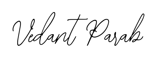 Make a beautiful signature design for name Vedant Parab. Use this online signature maker to create a handwritten signature for free. Vedant Parab signature style 12 images and pictures png