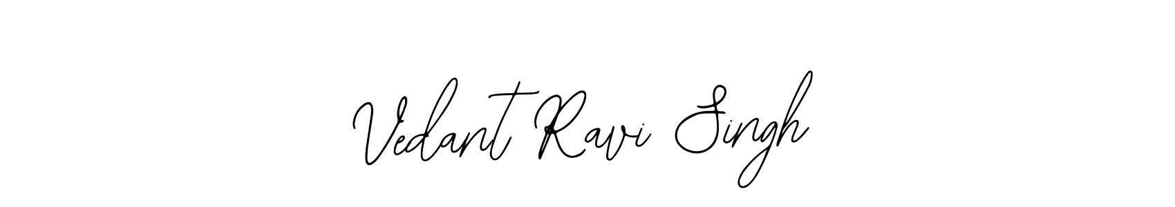 Also You can easily find your signature by using the search form. We will create Vedant Ravi Singh name handwritten signature images for you free of cost using Bearetta-2O07w sign style. Vedant Ravi Singh signature style 12 images and pictures png