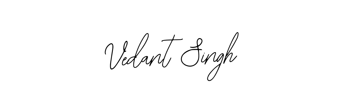 Also we have Vedant Singh name is the best signature style. Create professional handwritten signature collection using Bearetta-2O07w autograph style. Vedant Singh signature style 12 images and pictures png