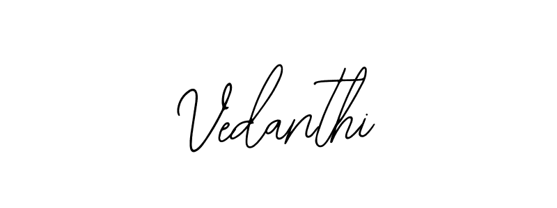 You should practise on your own different ways (Bearetta-2O07w) to write your name (Vedanthi) in signature. don't let someone else do it for you. Vedanthi signature style 12 images and pictures png