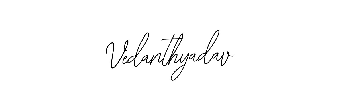 It looks lik you need a new signature style for name Vedanthyadav. Design unique handwritten (Bearetta-2O07w) signature with our free signature maker in just a few clicks. Vedanthyadav signature style 12 images and pictures png