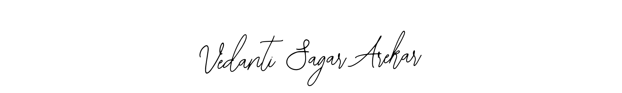 Make a short Vedanti Sagar Arekar signature style. Manage your documents anywhere anytime using Bearetta-2O07w. Create and add eSignatures, submit forms, share and send files easily. Vedanti Sagar Arekar signature style 12 images and pictures png