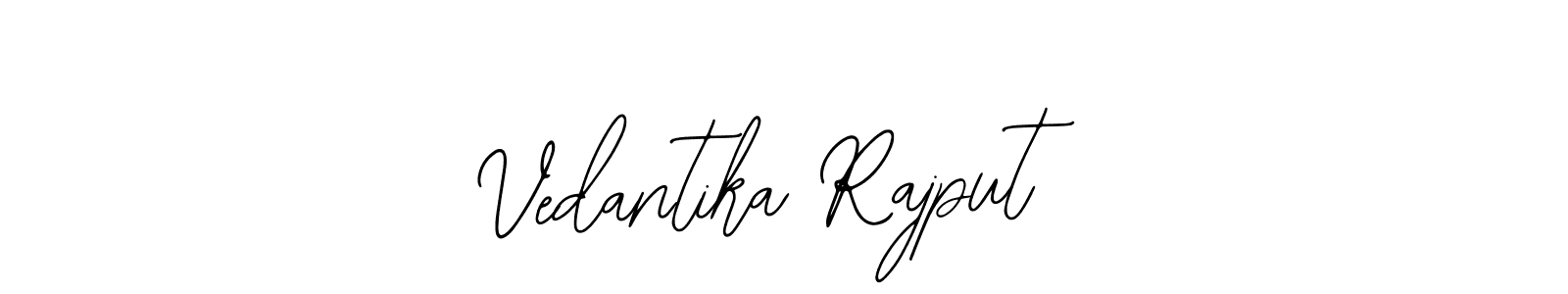 Use a signature maker to create a handwritten signature online. With this signature software, you can design (Bearetta-2O07w) your own signature for name Vedantika Rajput. Vedantika Rajput signature style 12 images and pictures png