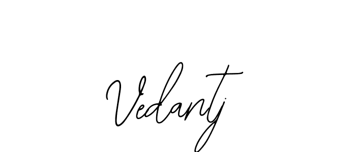 Make a beautiful signature design for name Vedantj. With this signature (Bearetta-2O07w) style, you can create a handwritten signature for free. Vedantj signature style 12 images and pictures png