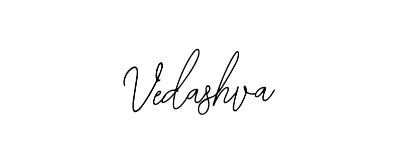 Use a signature maker to create a handwritten signature online. With this signature software, you can design (Bearetta-2O07w) your own signature for name Vedashva. Vedashva signature style 12 images and pictures png