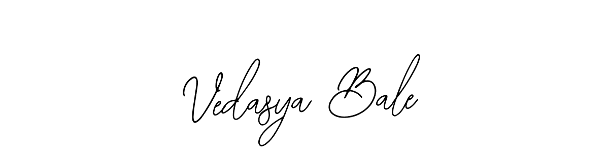 Design your own signature with our free online signature maker. With this signature software, you can create a handwritten (Bearetta-2O07w) signature for name Vedasya Bale. Vedasya Bale signature style 12 images and pictures png