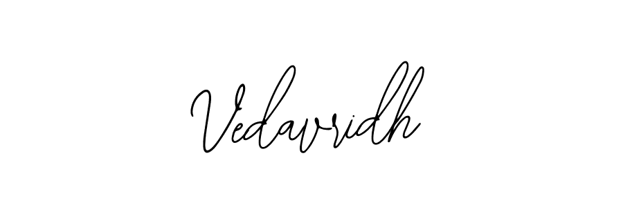 Also we have Vedavridh name is the best signature style. Create professional handwritten signature collection using Bearetta-2O07w autograph style. Vedavridh signature style 12 images and pictures png