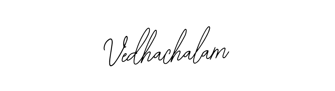 Also we have Vedhachalam name is the best signature style. Create professional handwritten signature collection using Bearetta-2O07w autograph style. Vedhachalam signature style 12 images and pictures png