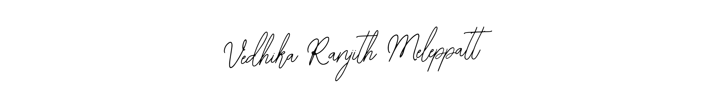 if you are searching for the best signature style for your name Vedhika Ranjith Meleppatt. so please give up your signature search. here we have designed multiple signature styles  using Bearetta-2O07w. Vedhika Ranjith Meleppatt signature style 12 images and pictures png