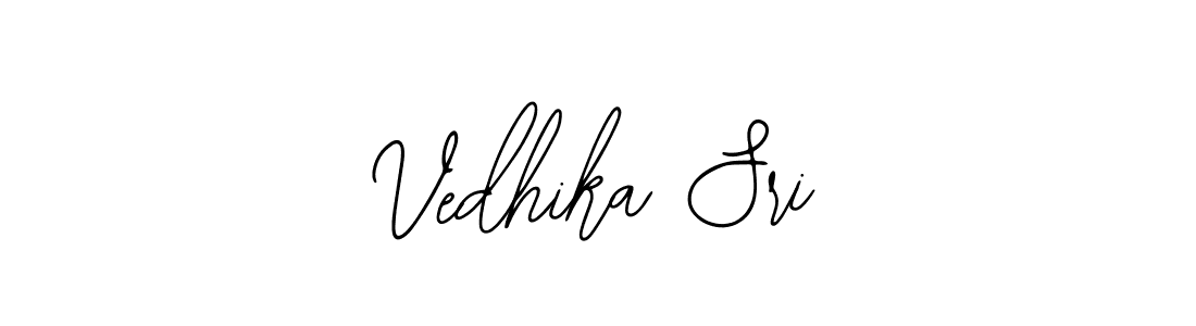 Vedhika Sri stylish signature style. Best Handwritten Sign (Bearetta-2O07w) for my name. Handwritten Signature Collection Ideas for my name Vedhika Sri. Vedhika Sri signature style 12 images and pictures png