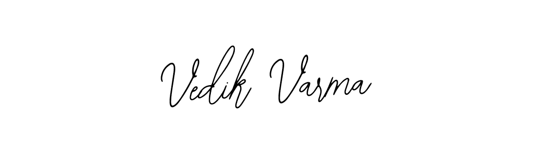 Check out images of Autograph of Vedik Varma name. Actor Vedik Varma Signature Style. Bearetta-2O07w is a professional sign style online. Vedik Varma signature style 12 images and pictures png