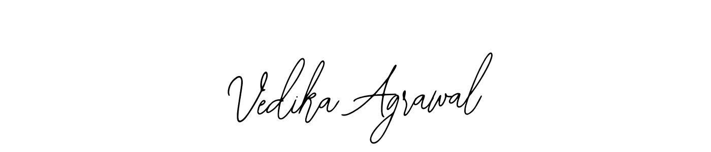 Use a signature maker to create a handwritten signature online. With this signature software, you can design (Bearetta-2O07w) your own signature for name Vedika Agrawal. Vedika Agrawal signature style 12 images and pictures png