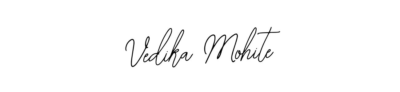 Design your own signature with our free online signature maker. With this signature software, you can create a handwritten (Bearetta-2O07w) signature for name Vedika Mohite. Vedika Mohite signature style 12 images and pictures png