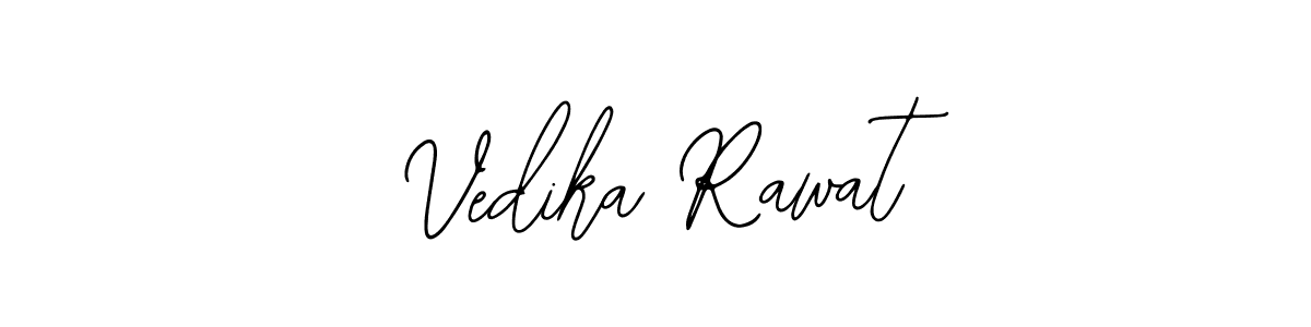 Make a beautiful signature design for name Vedika Rawat. With this signature (Bearetta-2O07w) style, you can create a handwritten signature for free. Vedika Rawat signature style 12 images and pictures png