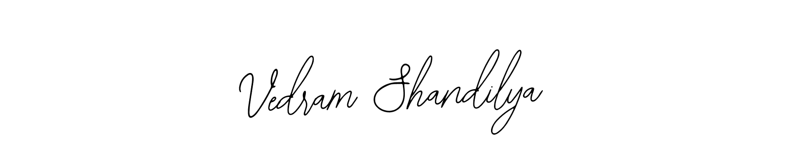 Once you've used our free online signature maker to create your best signature Bearetta-2O07w style, it's time to enjoy all of the benefits that Vedram Shandilya name signing documents. Vedram Shandilya signature style 12 images and pictures png