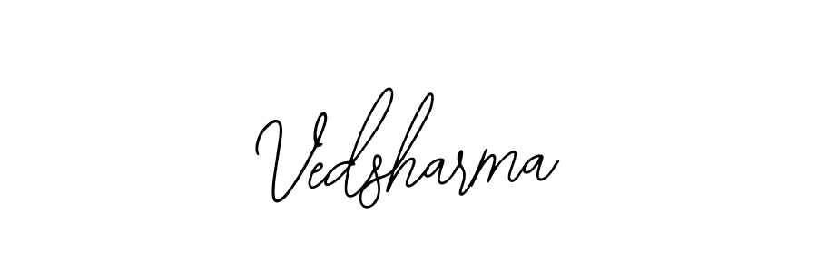 You can use this online signature creator to create a handwritten signature for the name Vedsharma. This is the best online autograph maker. Vedsharma signature style 12 images and pictures png