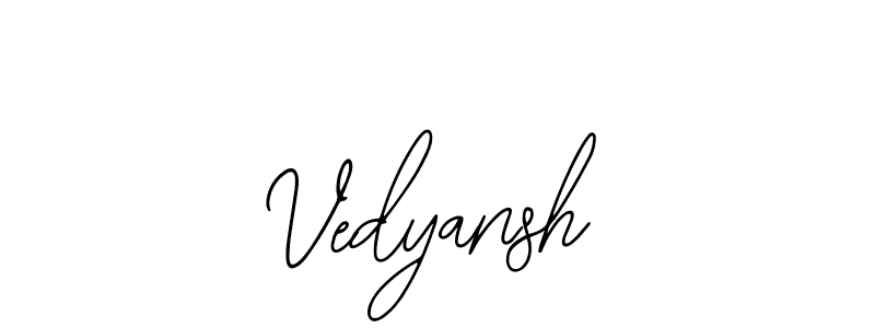 It looks lik you need a new signature style for name Vedyansh. Design unique handwritten (Bearetta-2O07w) signature with our free signature maker in just a few clicks. Vedyansh signature style 12 images and pictures png