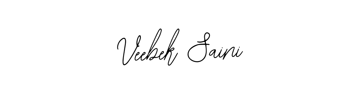 Also we have Veebek Saini name is the best signature style. Create professional handwritten signature collection using Bearetta-2O07w autograph style. Veebek Saini signature style 12 images and pictures png