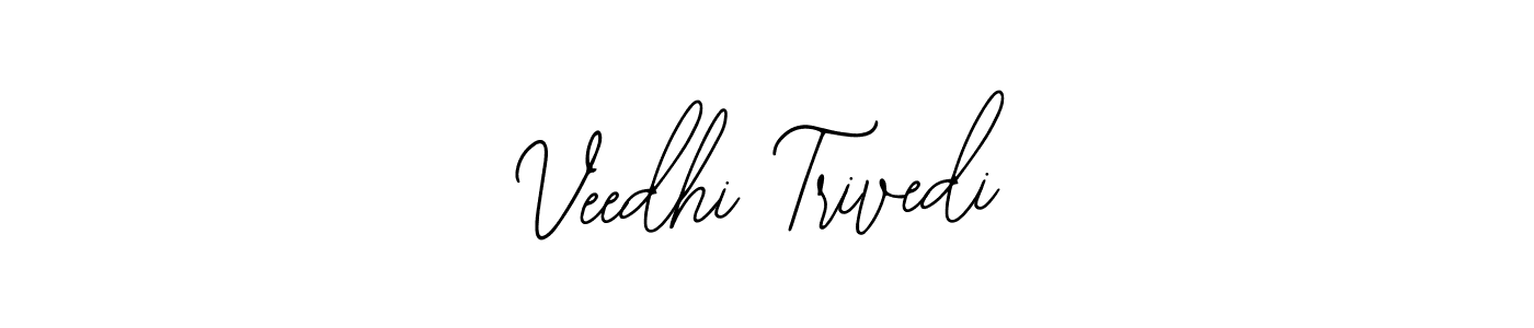 You can use this online signature creator to create a handwritten signature for the name Veedhi Trivedi. This is the best online autograph maker. Veedhi Trivedi signature style 12 images and pictures png