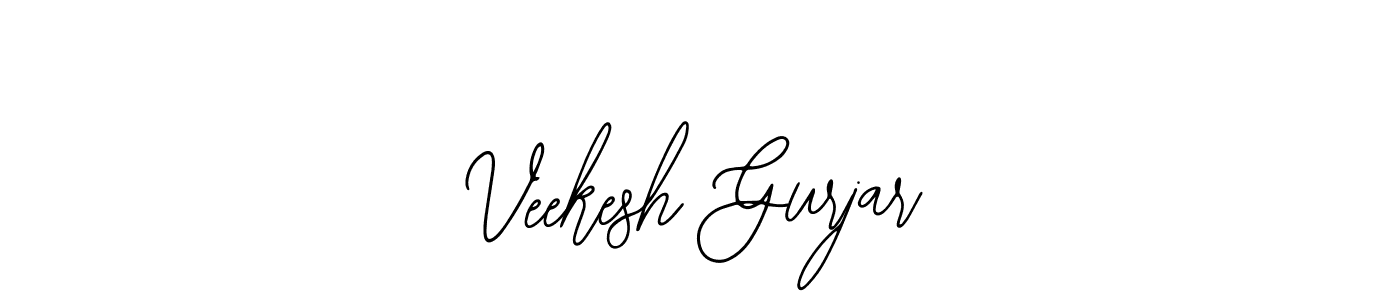 How to make Veekesh Gurjar signature? Bearetta-2O07w is a professional autograph style. Create handwritten signature for Veekesh Gurjar name. Veekesh Gurjar signature style 12 images and pictures png