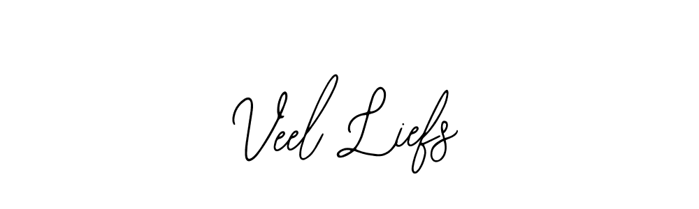 How to make Veel Liefs signature? Bearetta-2O07w is a professional autograph style. Create handwritten signature for Veel Liefs name. Veel Liefs signature style 12 images and pictures png