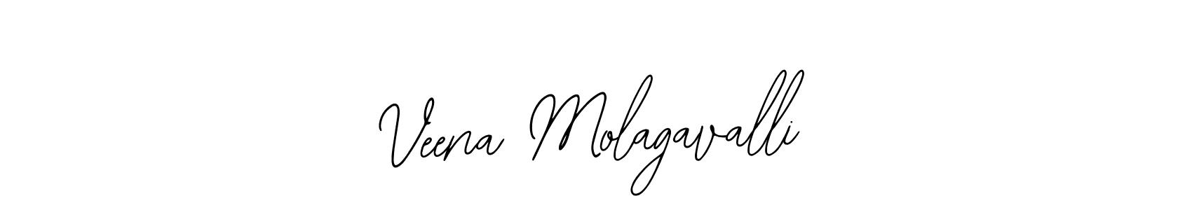 Design your own signature with our free online signature maker. With this signature software, you can create a handwritten (Bearetta-2O07w) signature for name Veena Molagavalli. Veena Molagavalli signature style 12 images and pictures png