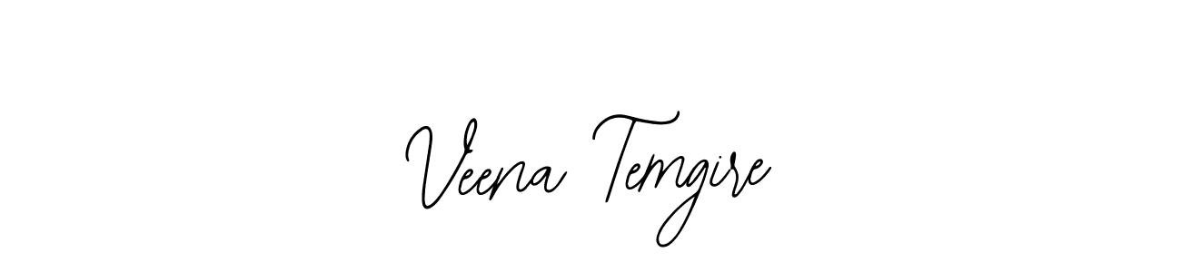Similarly Bearetta-2O07w is the best handwritten signature design. Signature creator online .You can use it as an online autograph creator for name Veena Temgire. Veena Temgire signature style 12 images and pictures png