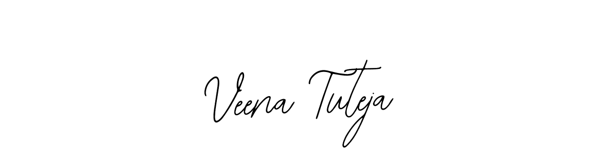 if you are searching for the best signature style for your name Veena Tuteja. so please give up your signature search. here we have designed multiple signature styles  using Bearetta-2O07w. Veena Tuteja signature style 12 images and pictures png