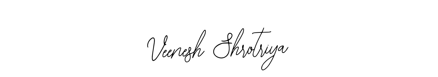 Use a signature maker to create a handwritten signature online. With this signature software, you can design (Bearetta-2O07w) your own signature for name Veenesh Shrotriya. Veenesh Shrotriya signature style 12 images and pictures png