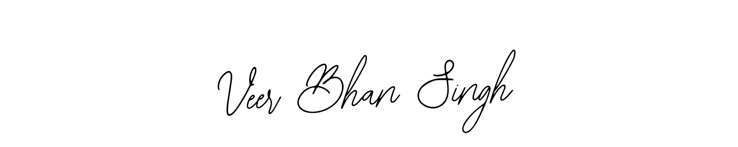 Similarly Bearetta-2O07w is the best handwritten signature design. Signature creator online .You can use it as an online autograph creator for name Veer Bhan Singh. Veer Bhan Singh signature style 12 images and pictures png