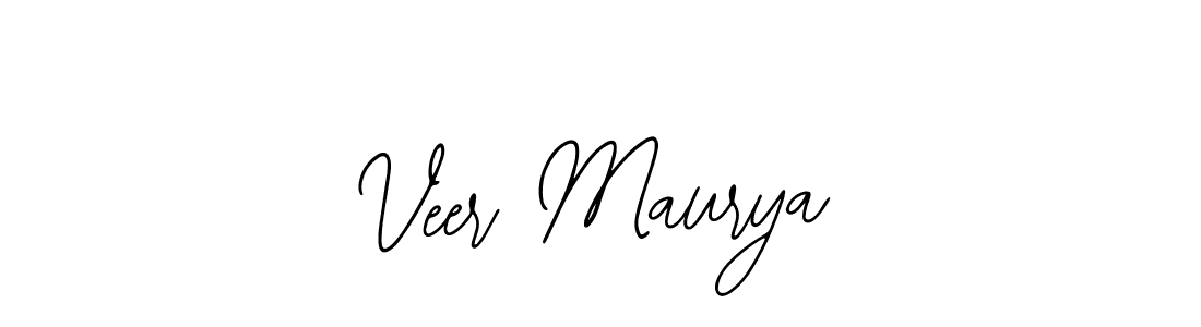 The best way (Bearetta-2O07w) to make a short signature is to pick only two or three words in your name. The name Veer Maurya include a total of six letters. For converting this name. Veer Maurya signature style 12 images and pictures png