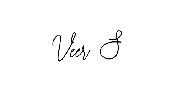 Veer S stylish signature style. Best Handwritten Sign (Bearetta-2O07w) for my name. Handwritten Signature Collection Ideas for my name Veer S. Veer S signature style 12 images and pictures png