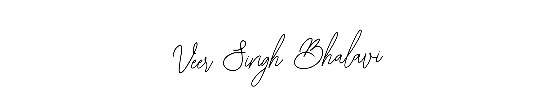 Design your own signature with our free online signature maker. With this signature software, you can create a handwritten (Bearetta-2O07w) signature for name Veer Singh Bhalavi. Veer Singh Bhalavi signature style 12 images and pictures png