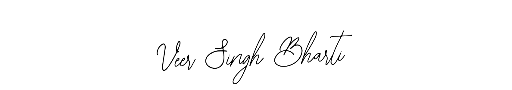 Use a signature maker to create a handwritten signature online. With this signature software, you can design (Bearetta-2O07w) your own signature for name Veer Singh Bharti. Veer Singh Bharti signature style 12 images and pictures png