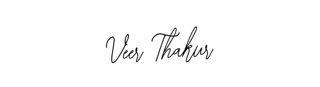 You should practise on your own different ways (Bearetta-2O07w) to write your name (Veer Thakur) in signature. don't let someone else do it for you. Veer Thakur signature style 12 images and pictures png