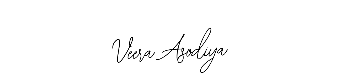 You can use this online signature creator to create a handwritten signature for the name Veera Asodiya. This is the best online autograph maker. Veera Asodiya signature style 12 images and pictures png