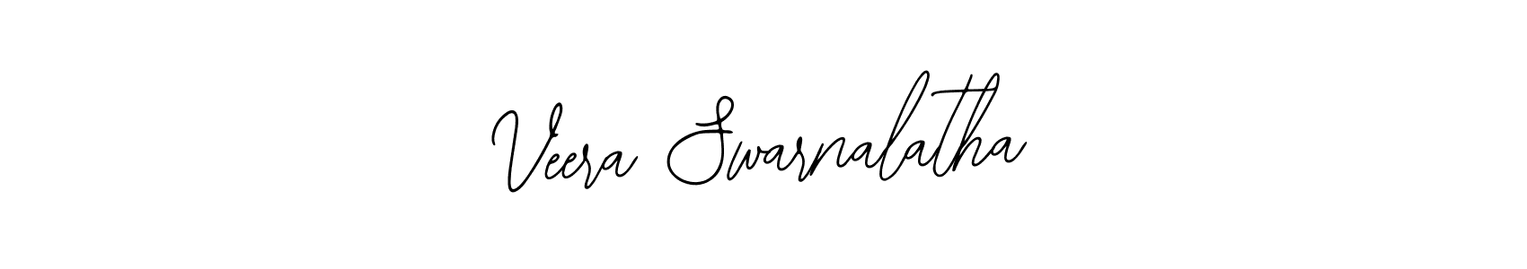 Also You can easily find your signature by using the search form. We will create Veera Swarnalatha name handwritten signature images for you free of cost using Bearetta-2O07w sign style. Veera Swarnalatha signature style 12 images and pictures png
