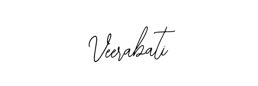 Make a beautiful signature design for name Veerabati. Use this online signature maker to create a handwritten signature for free. Veerabati signature style 12 images and pictures png