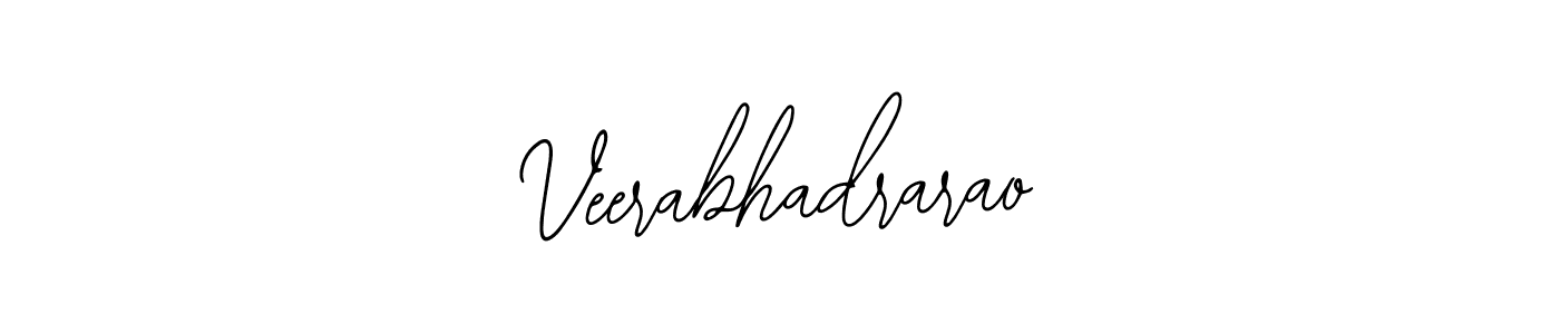 The best way (Bearetta-2O07w) to make a short signature is to pick only two or three words in your name. The name Veerabhadrarao include a total of six letters. For converting this name. Veerabhadrarao signature style 12 images and pictures png