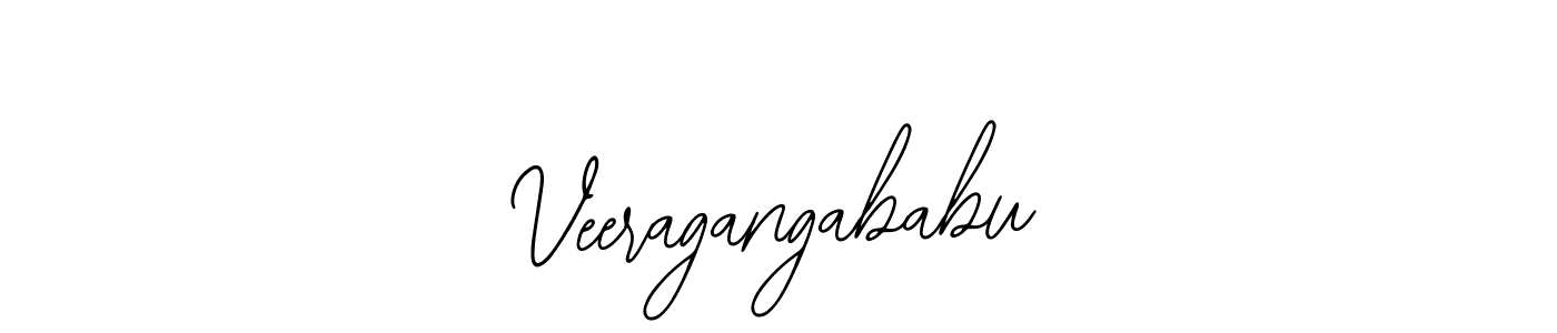 Design your own signature with our free online signature maker. With this signature software, you can create a handwritten (Bearetta-2O07w) signature for name Veeragangababu. Veeragangababu signature style 12 images and pictures png