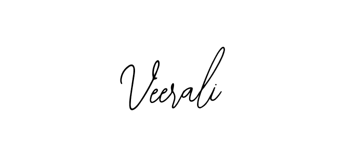 Use a signature maker to create a handwritten signature online. With this signature software, you can design (Bearetta-2O07w) your own signature for name Veerali. Veerali signature style 12 images and pictures png