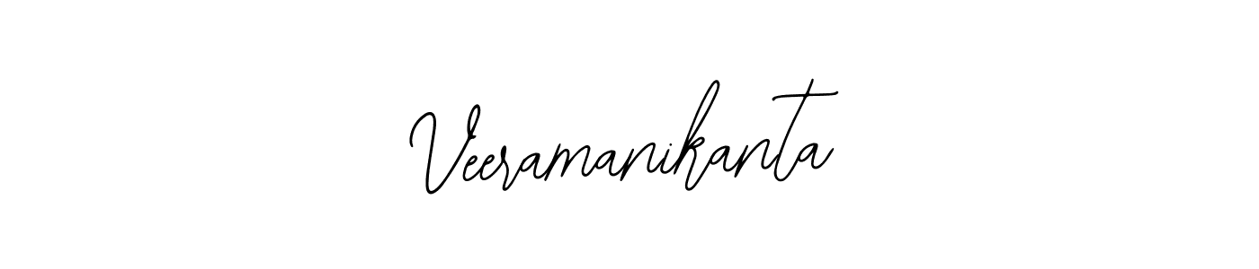 Make a beautiful signature design for name Veeramanikanta. With this signature (Bearetta-2O07w) style, you can create a handwritten signature for free. Veeramanikanta signature style 12 images and pictures png
