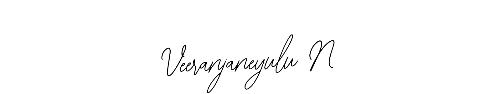 Also we have Veeranjaneyulu N name is the best signature style. Create professional handwritten signature collection using Bearetta-2O07w autograph style. Veeranjaneyulu N signature style 12 images and pictures png