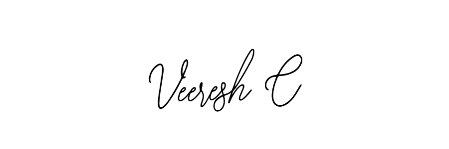 Create a beautiful signature design for name Veeresh C. With this signature (Bearetta-2O07w) fonts, you can make a handwritten signature for free. Veeresh C signature style 12 images and pictures png