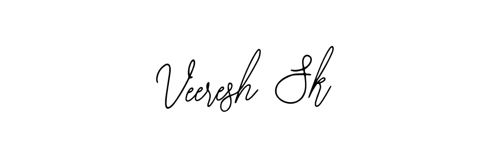 Similarly Bearetta-2O07w is the best handwritten signature design. Signature creator online .You can use it as an online autograph creator for name Veeresh Sk. Veeresh Sk signature style 12 images and pictures png